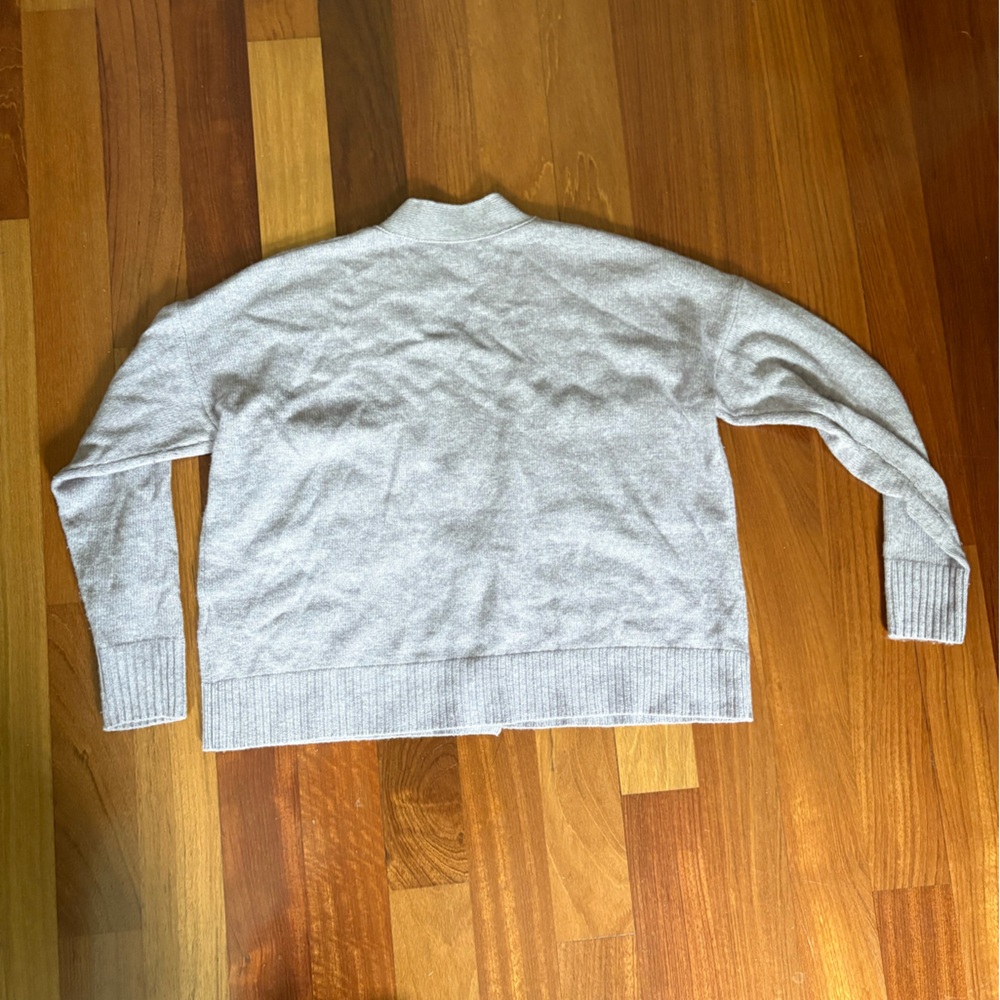 Madewell Gray Cardigan Sweater - Picture 4 of 5